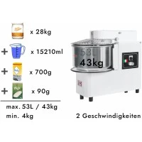 Тістоміс 53 л-44 kg /2 швидкості - 400 B GGM Gastro