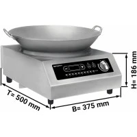 Wok Плита індукційна 3,5 кВт GGM Gastro