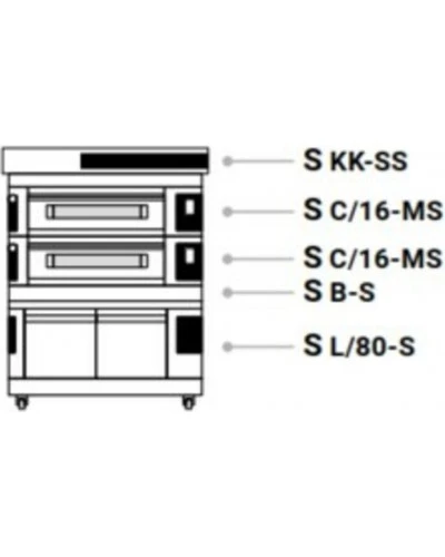 Піч для піци S125E Icon 2/L (Moretti Forni)