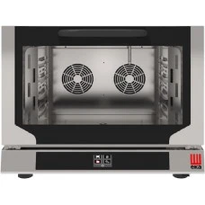 Конвектомат 4x 530x325 мм GN 1/1, електричний, з сенсорною панеллю управління, GN 1/1, 400V/6400W, 784x752x(H)634mm