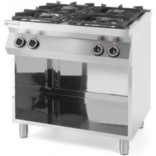 Плита газова 4-х конфоркова Kitchen Line на відкритому модулі, 800x700x(H)900 мм, 19 кВт