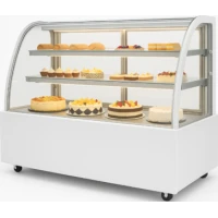 ВІТРИНА КОНДИТЕРСЬКА ХОЛОДИЛЬНА HURAKAN HKN-LPD210 WHITE (1,2 м, кругла)