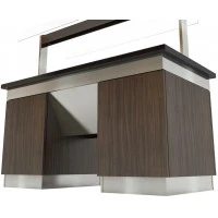 Салат-бар тепловий - 1,6 x 1,0 м - 4x GN 1/1 GGM Gastro