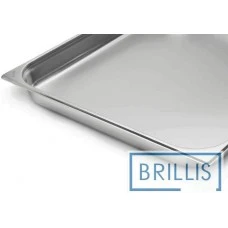 Гастроємність Brillis н/ж сталь GN 2/1-65 мм (650x530x65мм)
