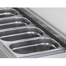 Холодильна вітрина під гастроемності PREMIUM - 2,0 x 0,4 m - для 9x 1/3 GN-Behälter GGM Gastro