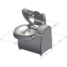 Кутер TITANE 80V (Dadaux)