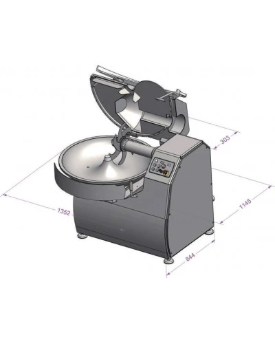 Кутер TITANE 80V (Dadaux)