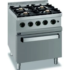 ПЛИТА APACH APRG-77FG/PL 4-Х КОНФОРОЧНА ГАЗОВА З ДУХ.