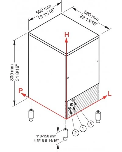 Льодогенератор Brema CB425AHC B-QUBE