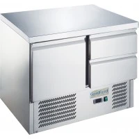 Стіл холодильний GoodFood GF-S901-2D-H6C дві шухляди