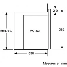 Мікрохвильова піч вбудована Siemens - BE555LMS0