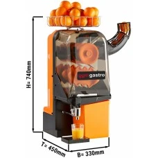 Прес для цитрусових електричний - Orange - Механічне управління - з регульованим зливним краном краном GGM Gastro