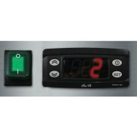 Саладетта PREMIUM - 0,9 x 0,7 m - 2 скляних дверей GGM Gastro