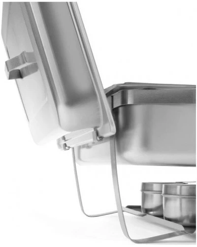 Марміт настільний GN 1/1 - підігрів паливної пастою - Kitchen Line - 9 L - 600x358x(H)295 mm