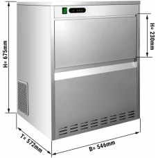 Льодогенератор - 52 kg / 24h GGM Gastro