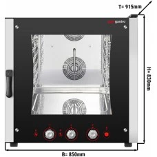 Конвекційна піч електрична / 6 x GN 1/1 та EN 40 x 60 см GGM Gastro