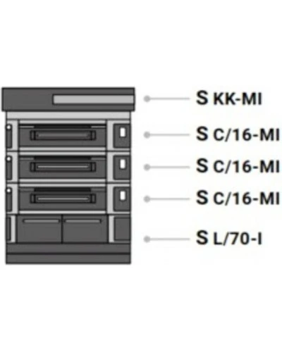 Піч для піци S105E Icon 3/L (Moretti Forni)