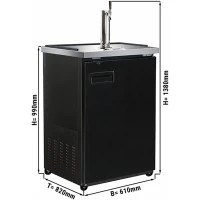 Охолоджувач для пива з краном - 1 x 50 Л GGM Gastro