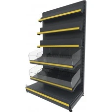 Кондитерський торговий стелаж FVSP-3 (1815х950) комбінований