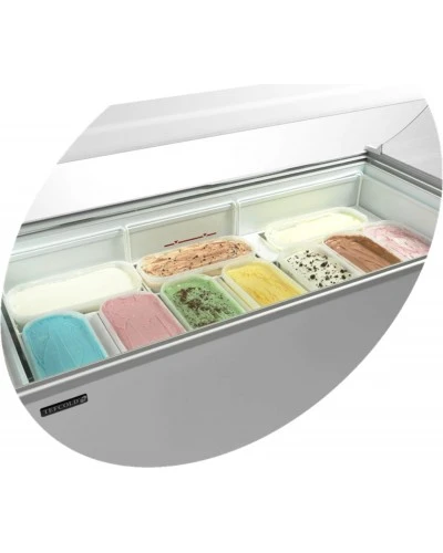 Морозильна вітрина для морозива IC400SC-SO (Tefcold)
