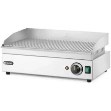 Поверхня для смаження-гриль - рифлена, Kitchen Line, 220-240В/2400Вт, 527x404x(H)233мм
