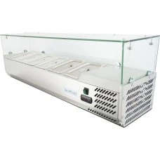 Вітрина холодильна для топінгу GoodFood GF-VRX1400/380-H6C