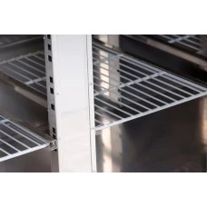 Холодильний стіл ECO - 2,2 x 0,7 m - з 4 скляних дверей GGM Gastro
