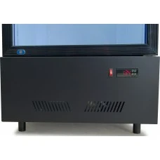 Шафа холодильна для напоїв GoodFood BC360BW2LEDCOL чорна-біла