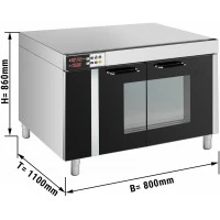 Шафа розстійна на 8x EN 60 х 40 см GGM Gastro