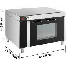 Шафа розстійна на 8x EN 60 х 40 см GGM Gastro