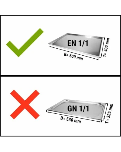Шафа розстійна на 8x EN 60 х 40 см GGM Gastro