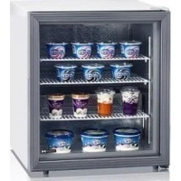 ШАФА МОРОЗИЛЬНА БАРНА HURAKAN HKN-UF100G НА 88 Л, СКЛЯНІ РОЗПАШНІ ДВЕРІ