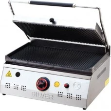 Гриль контактний газовий 2135 LPG - SILVER