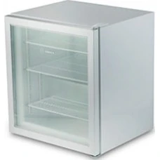 ШАФА МОРОЗИЛЬНА БАРНА HURAKAN HKN-UF100G НА 88 Л, СКЛЯНІ РОЗПАШНІ ДВЕРІ