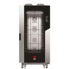 Конвекційно-парова газова піч Millennial Black Mask Bakery. 16x 600x400mm - електронне управління, Tecnoeka, 30kW, 930x1160x(H)2060mm