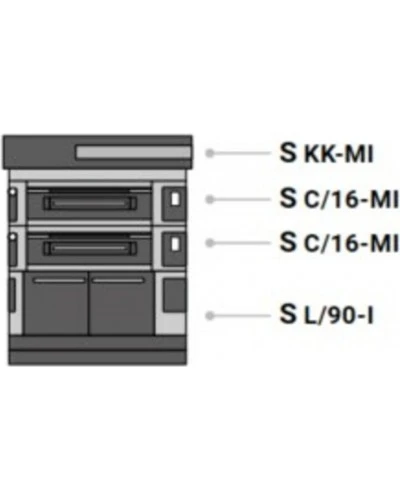 Піч для піци S50E Icon 2/L (Moretti Forni)