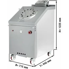 Тандир газовий - 715 x 1225 mm GGM Gastro