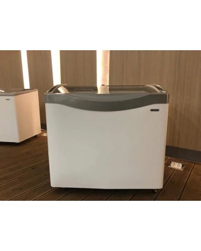 VENUS NL 26 (240л) Морозильна скриня з гнутим розсувним склом CRYSTAL S.A. Греція