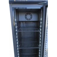 Шафа холодильна для напоїв GoodFood BC160BB2LED чорна-чорна
