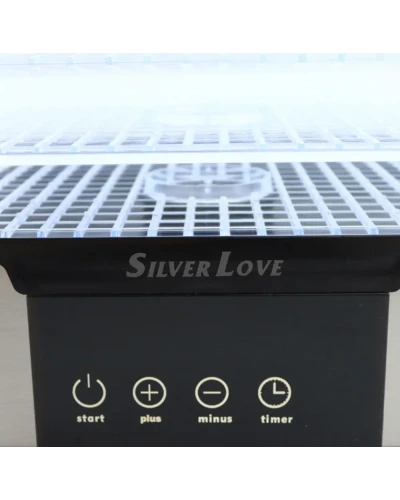 Сушарка для фруктів та овочів 5 ярусів, 1000Вт, Silver Love RB-912