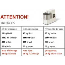 Тістоміс (33 л-25 кг/2 швидкості) 400 B GGM Gastro