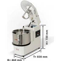 Тістоміс 33 літри / 25 kg - 400 В GGM Gastro