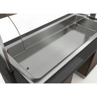Салат-бар тепловий - 2,0 x 0,8 м - 5x GN 1/1 GGM Gastro