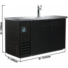 Охолоджувач для пива з краном - 2 x 50 Л GGM Gastro