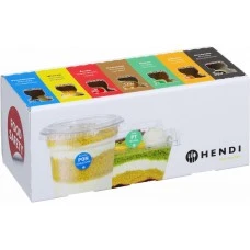 Набір одноразових етикеток Food Safety на кожен день тижня з дозатором, HENDI, 240x80x(H)100 мм