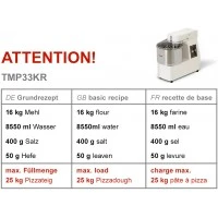 Тістоміс 33 літри / 25 kg - 400 В GGM Gastro