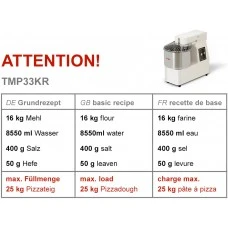 Тістоміс 33 літри / 25 kg - 400 В GGM Gastro