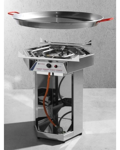 Газовий гриль для сковорідок FIESTA-600 4800W - Hendi 1460021