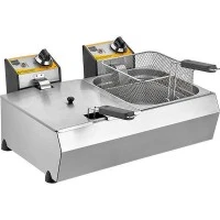 ФРИТЮРНИЦЯ ПРОФЕСІЙНА ЕЛЕКТРИЧНА R102 REMTA (8+8 Л)