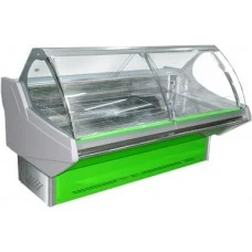 Вітрина холодильна ДЖОРДЖІЯ ПВХС(Д) 2,0 гнуте скло